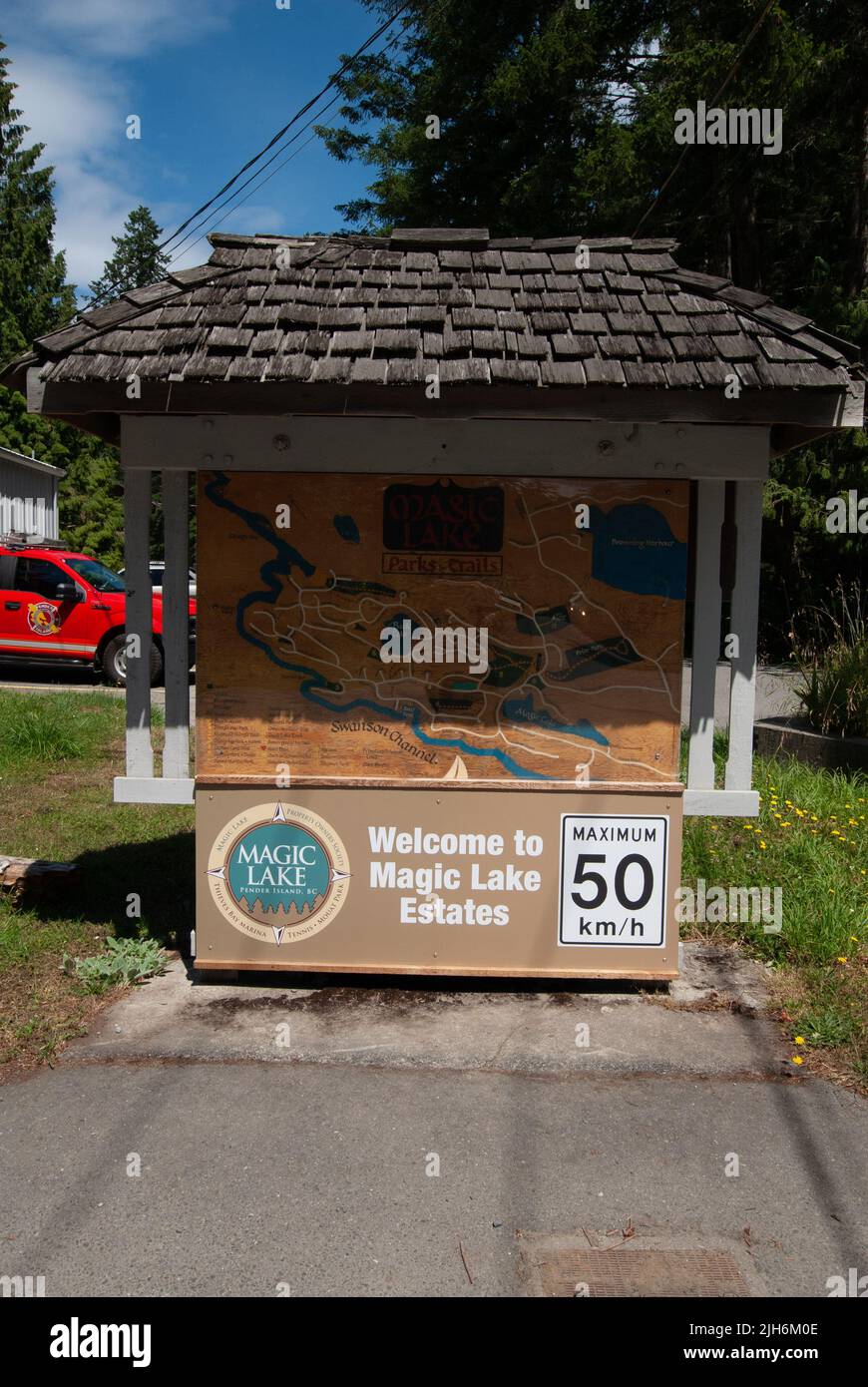 to magic lake estates hires stock photography and images Alamy