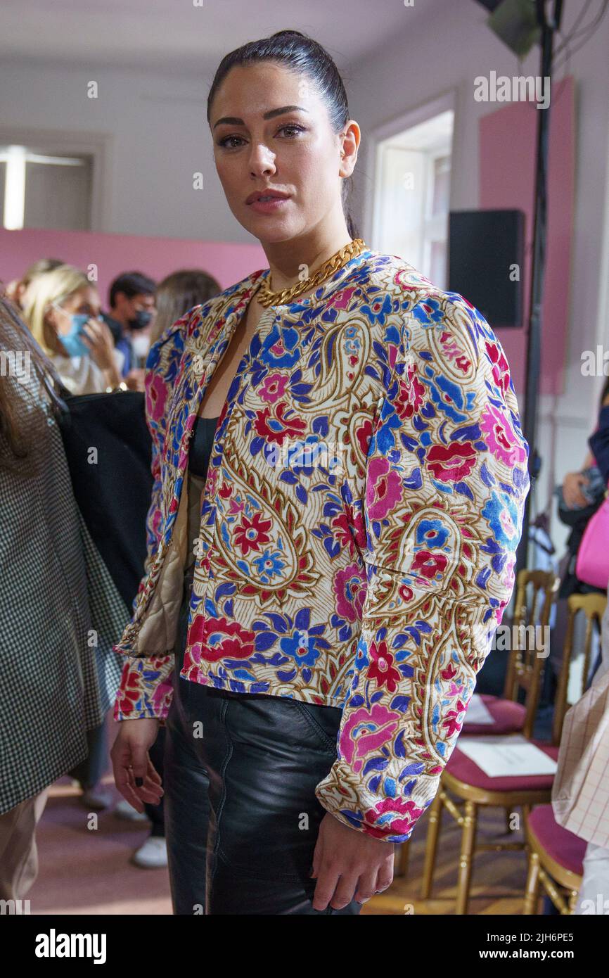 Blanca suarez poses at photocall during the presentation of the hi-res