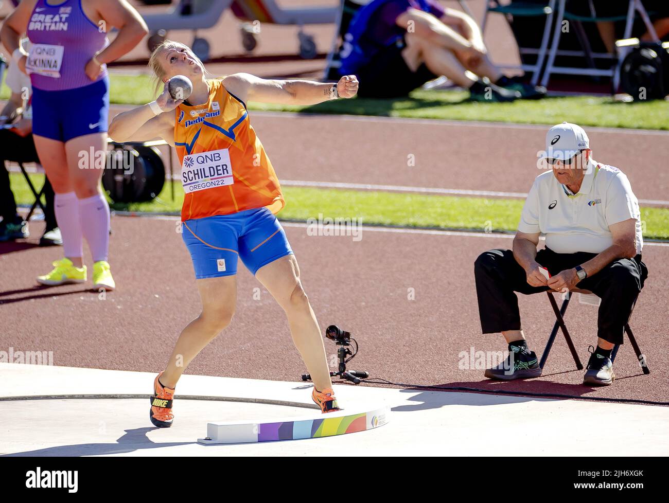 Shot put world championships 2022 hires stock photography and images
