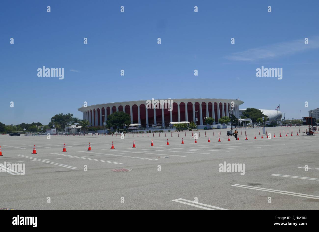 Inglewood, California, USA 13th July 2022 Machine Gun Kelly and Avril