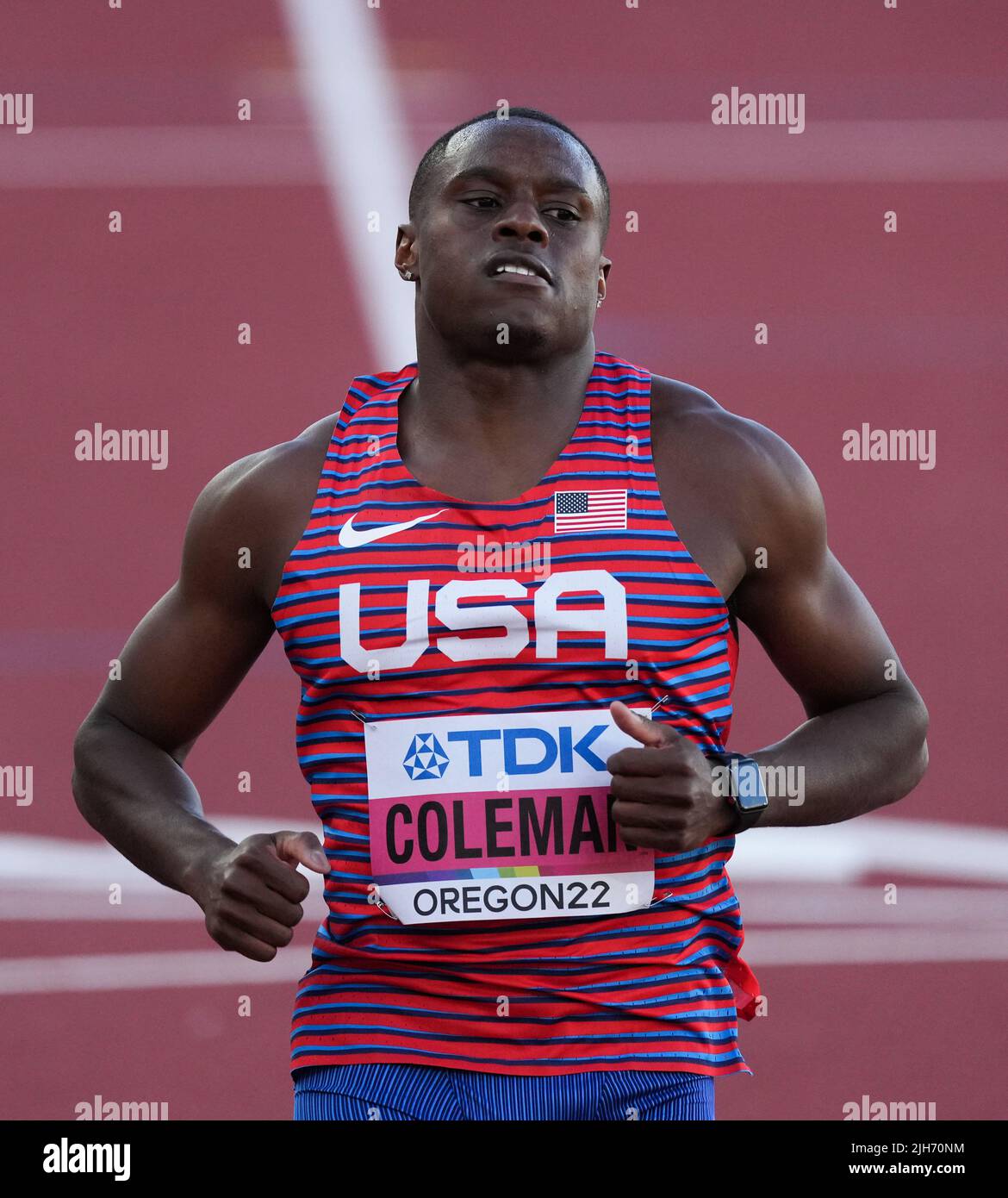 Christian coleman of united states hi-res stock photography and images ...