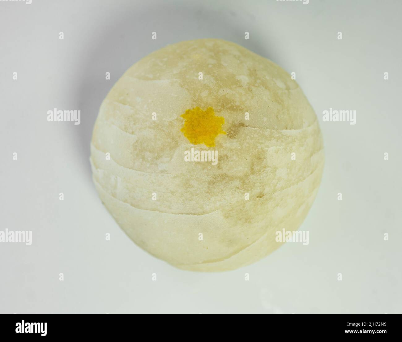 Traditional Chinese pastry, mooncake with salted egg yolk Stock Photo ...
