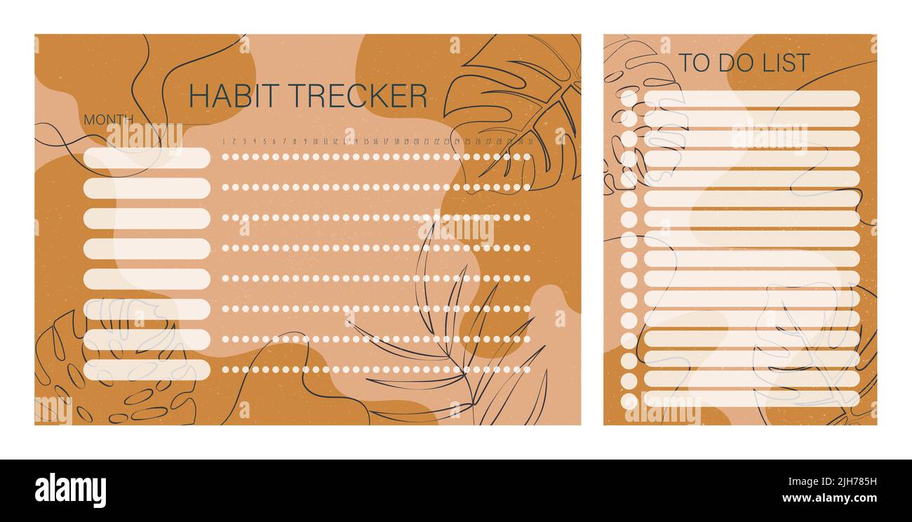 Habit tracker hi-res stock photography and images - Alamy
