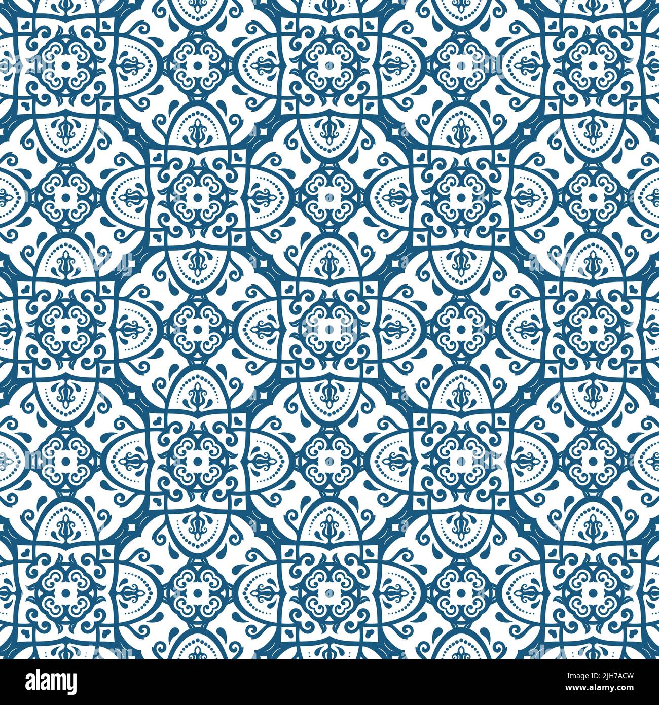 Orient classic pattern. Seamless abstract background with vintage white ...