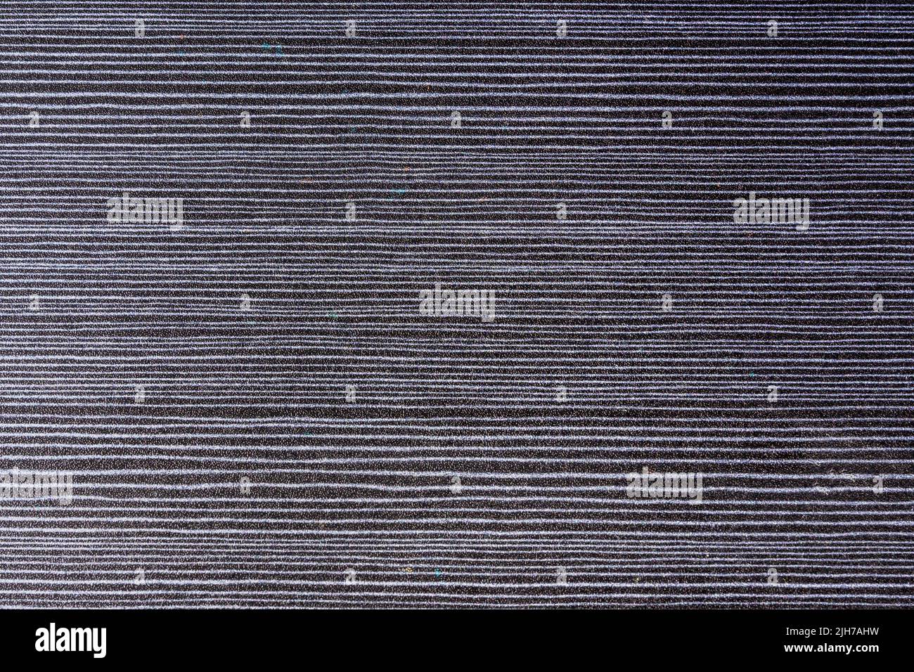 Horizontal grey metallic color stripped background, wooden texture background, simple horizontal pinstripes texture. Thin black stripes, narrow bars, Stock Photo