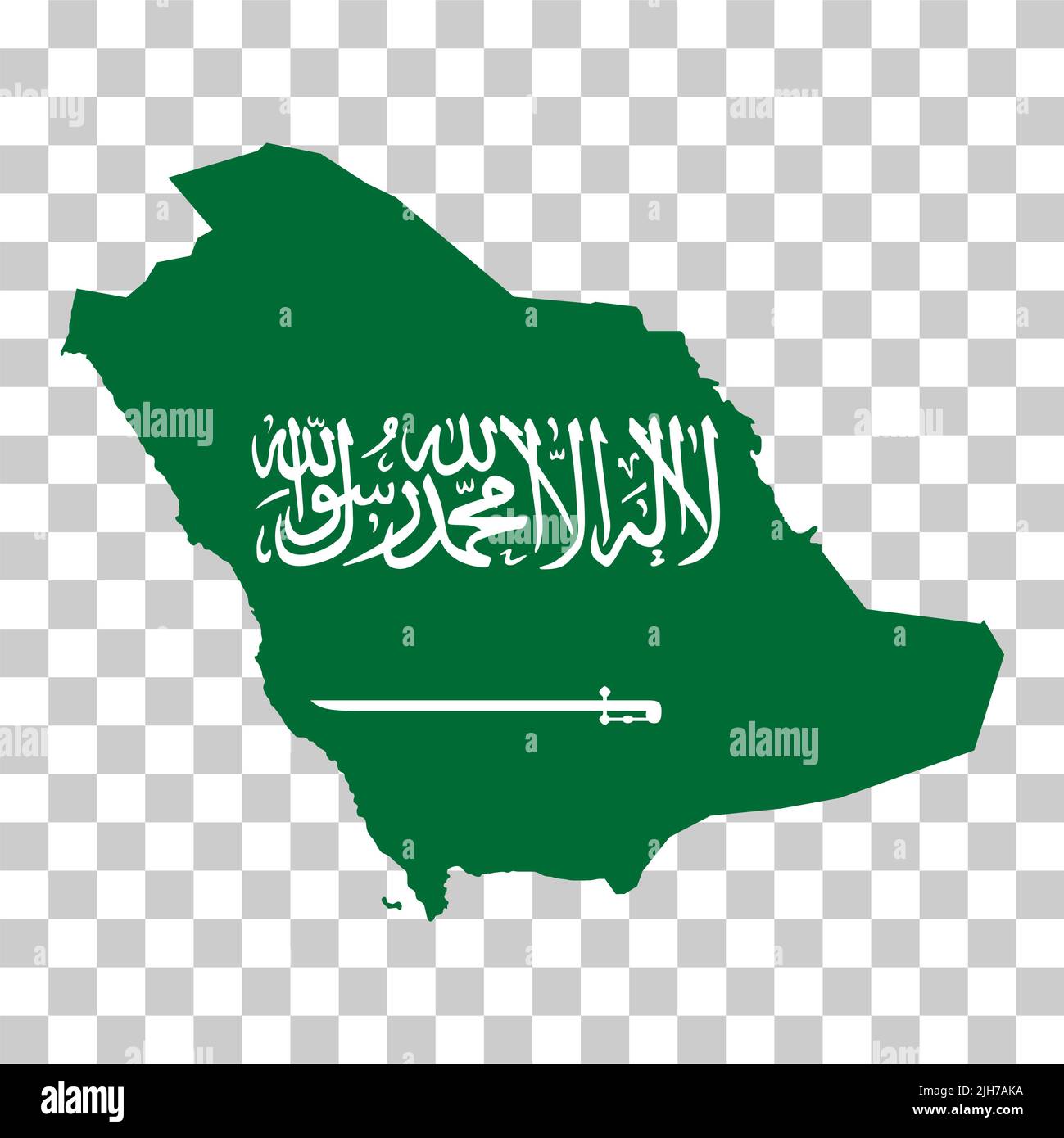 Saudi Arabia High Detailed Map, Geography Graphic Icon Country, Asia ...