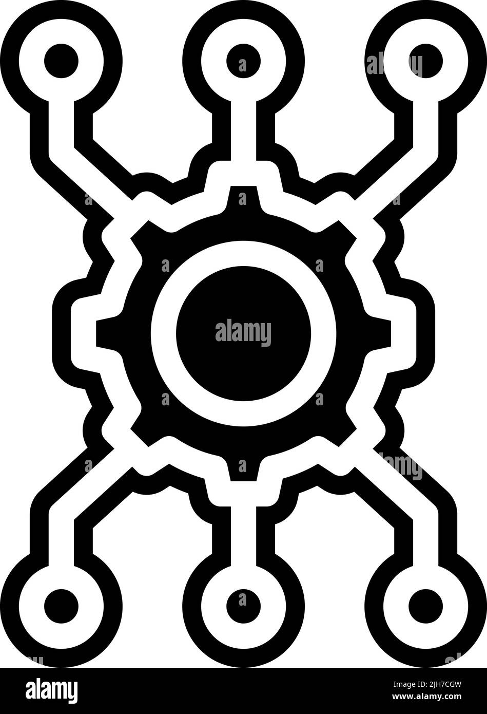 Artificial intelligence ai icon Stock Vector Image & Art - Alamy