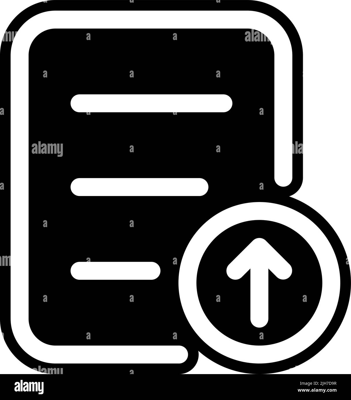Basic ui upload file icon Stock Vector Image & Art - Alamy