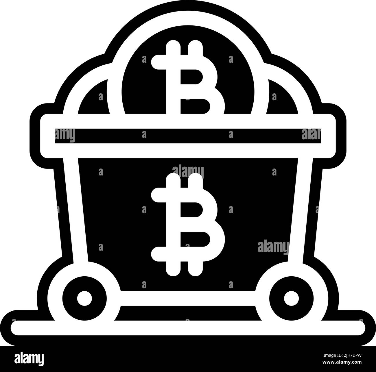Bitcoin transaction infographic Black and White Stock Photos & Images -  Alamy