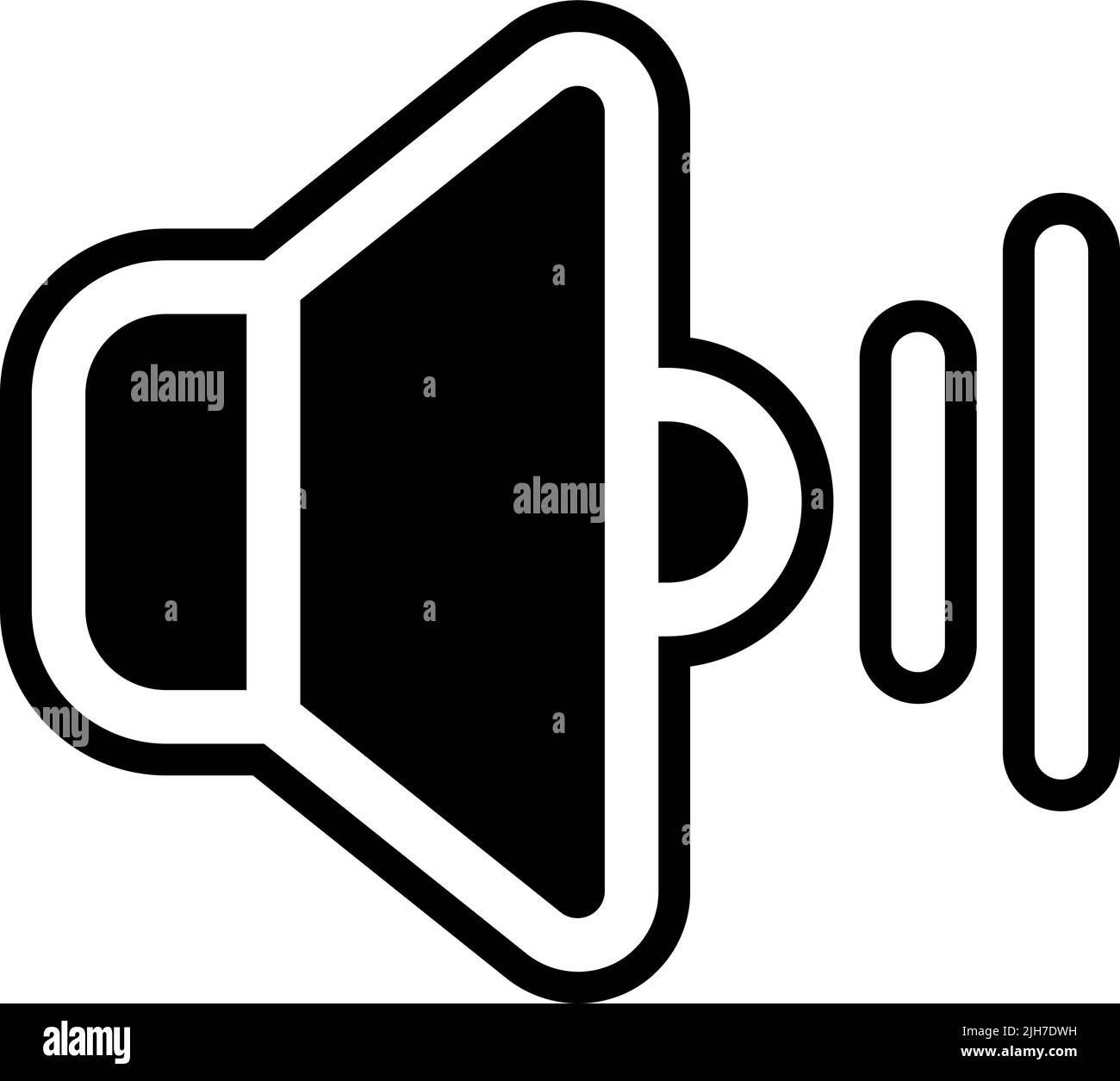Basic ui speaker icon Stock Vector Image & Art Alamy