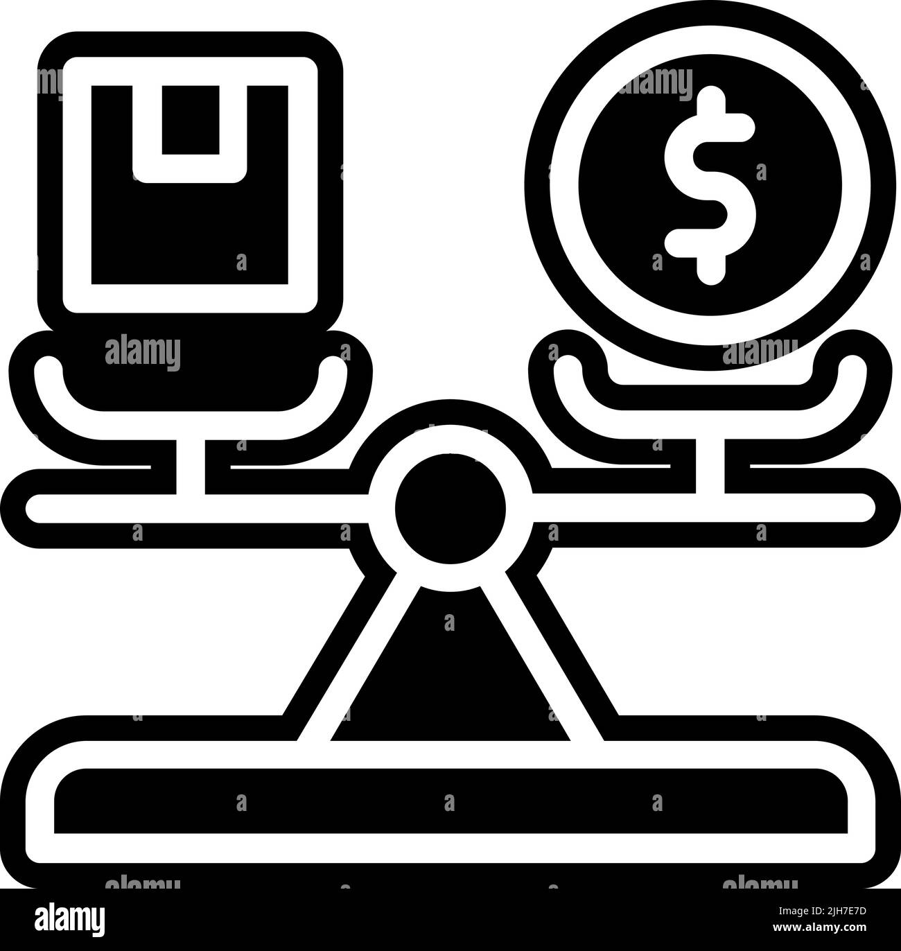 Business balance icon Stock Vector Image & Art Alamy