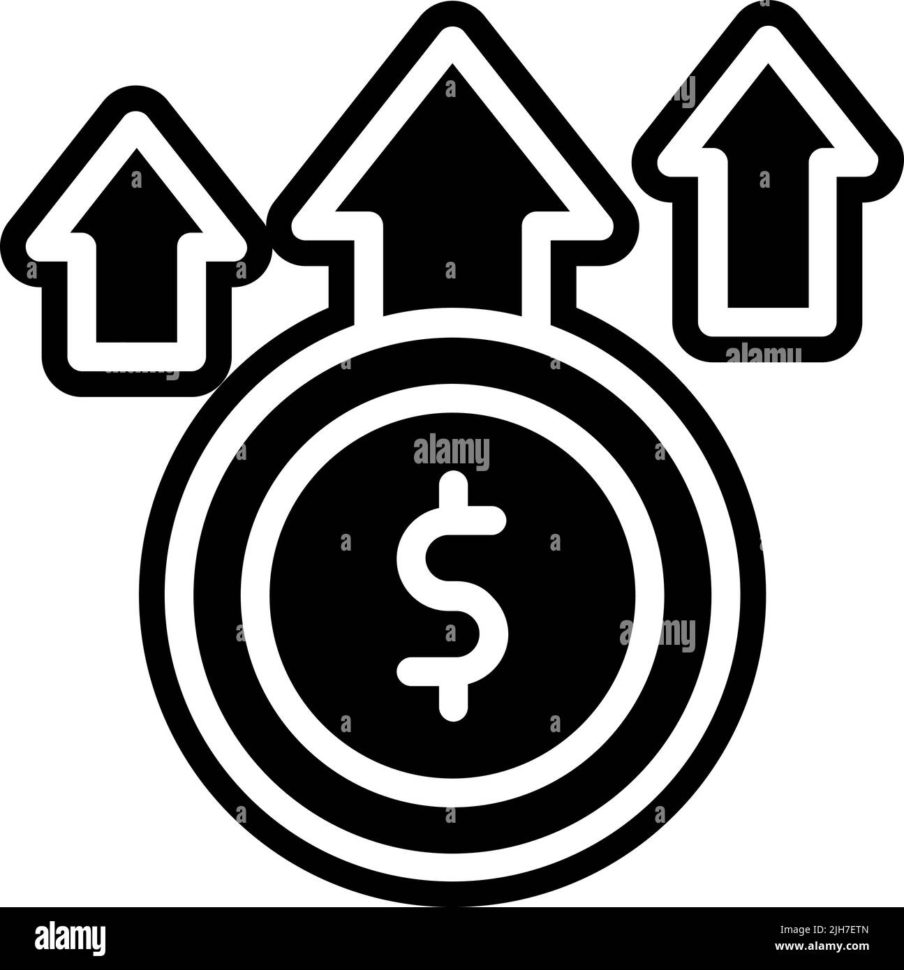 Business growth icon Stock Vector Image & Art Alamy