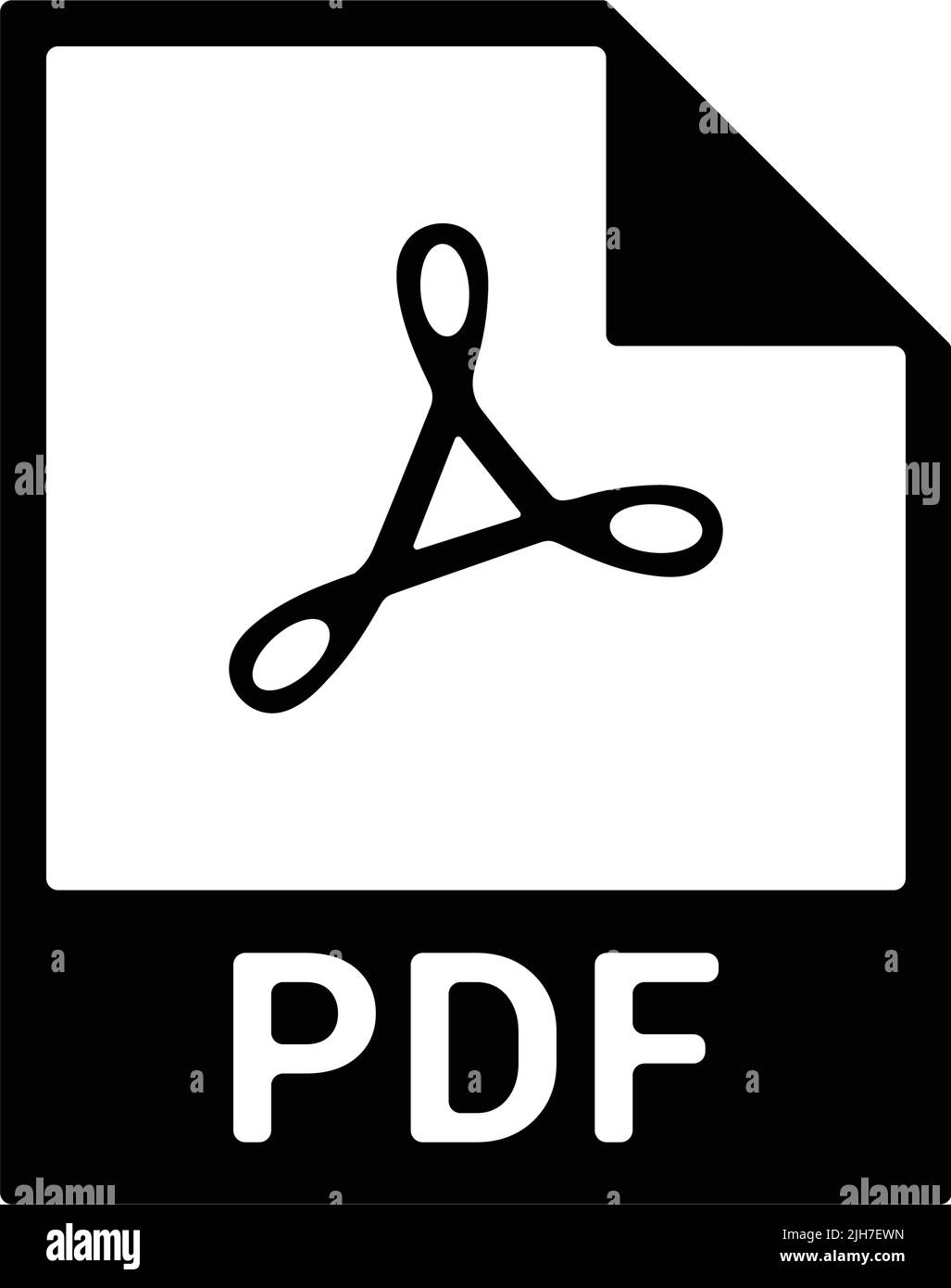 Digital, file, format, pdf icon - Vector EPS file. Perfect use for print media, web, stock images, commercial use or any kind of design project. Stock Vector