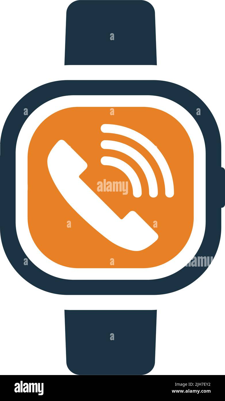 Device, smart watch icon - Simple editable vector EPS file Stock Vector ...