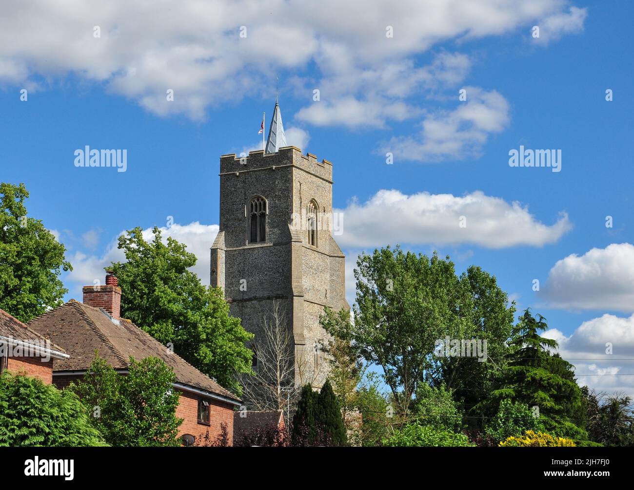 The Church of St Peter and St Paul, Bardwell, Suffolk, England, UK Stock Photo