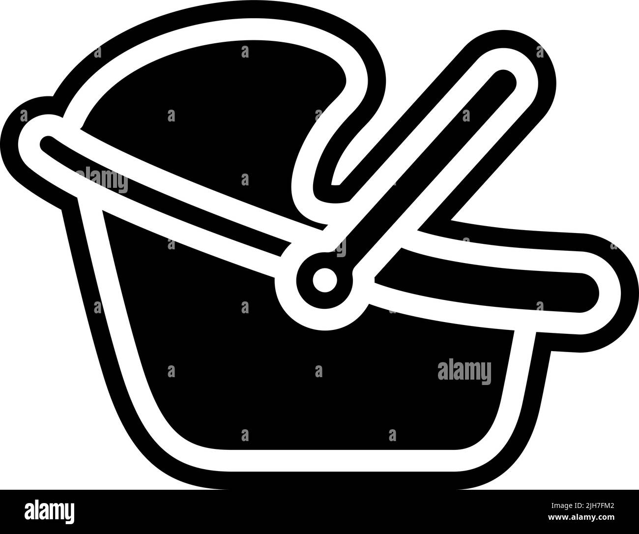 Childhood moses basket icon Stock Vector Image & Art Alamy