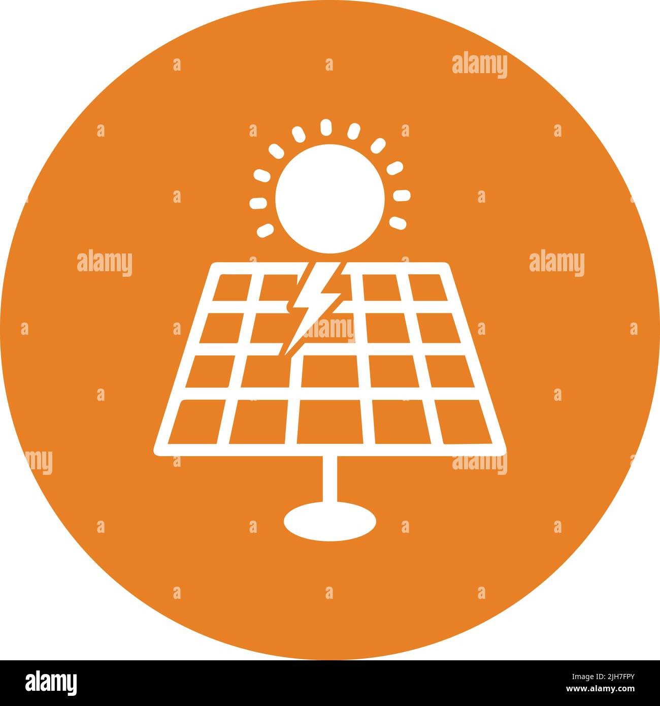 Energy, solar, sun, panel icon - Vector EPS file. Perfect use for print ...