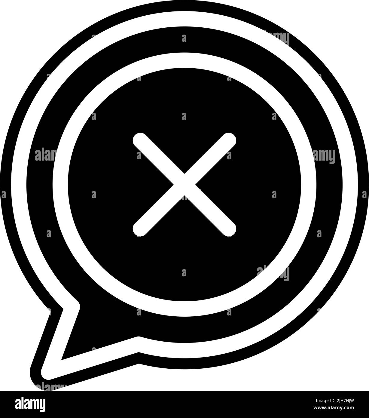 Communication close icon Stock Vector Image & Art - Alamy