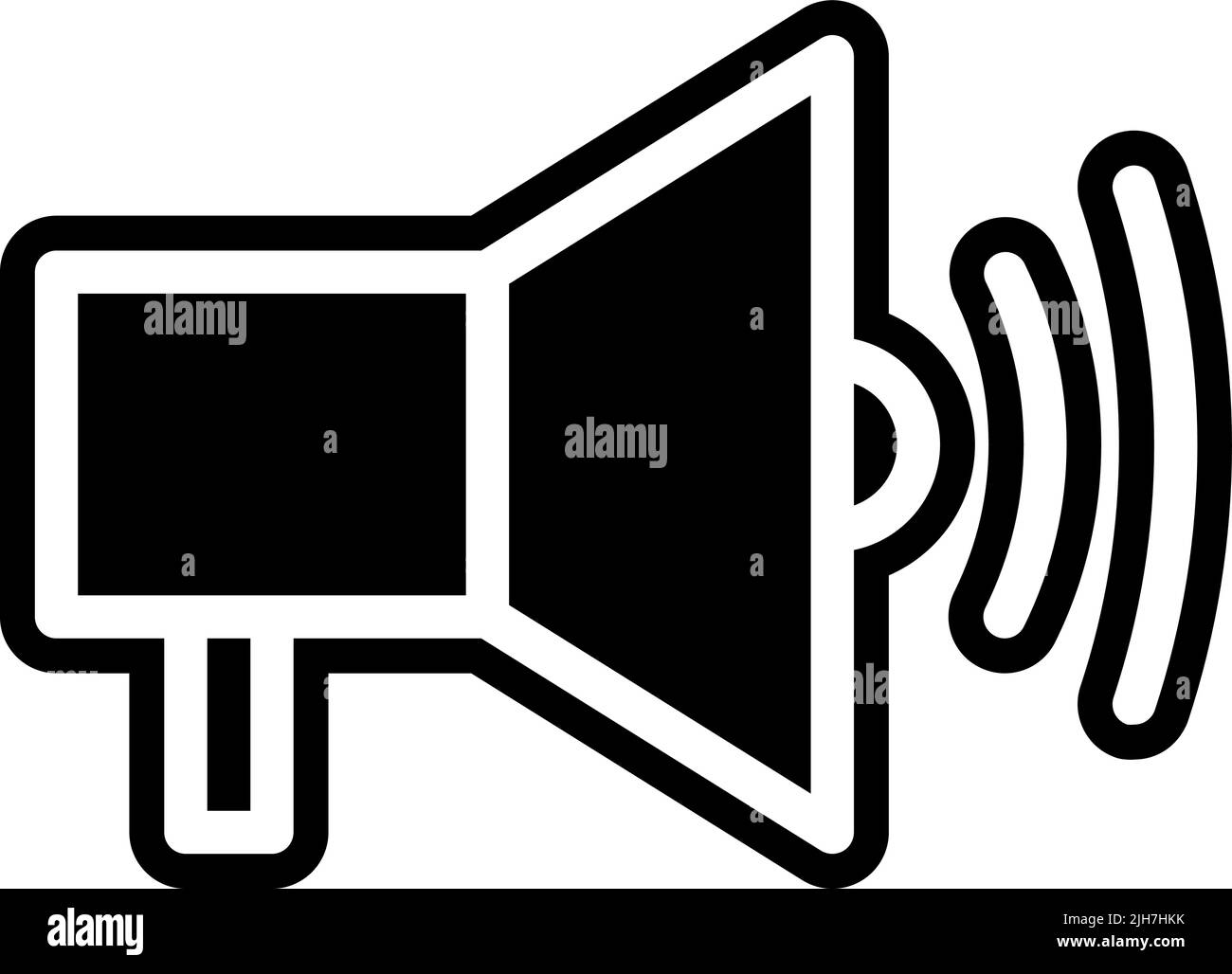 Communication loud speaker icon Stock Vector Image & Art Alamy