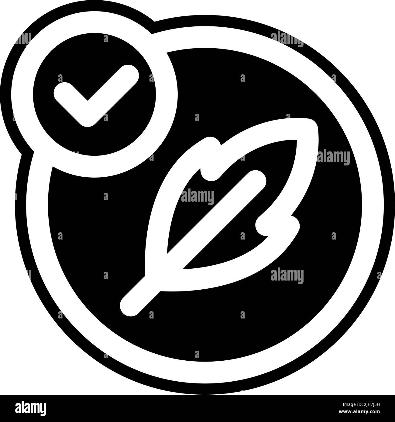Health hypoallergenic icon Stock Vector