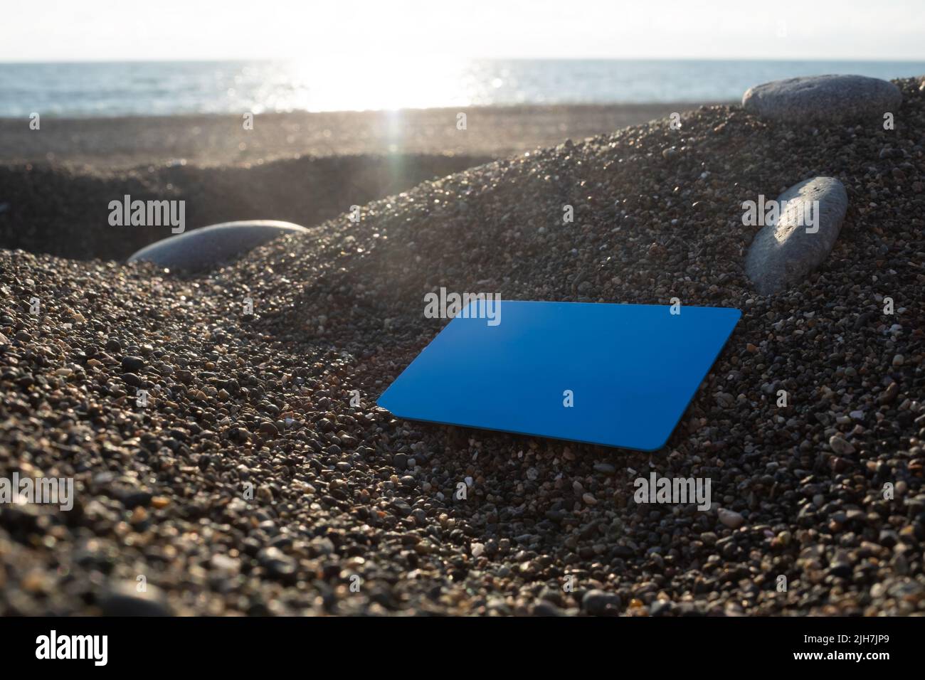 empty-credit-card-on-tropical-beach-close-up-view-stock-photo-alamy