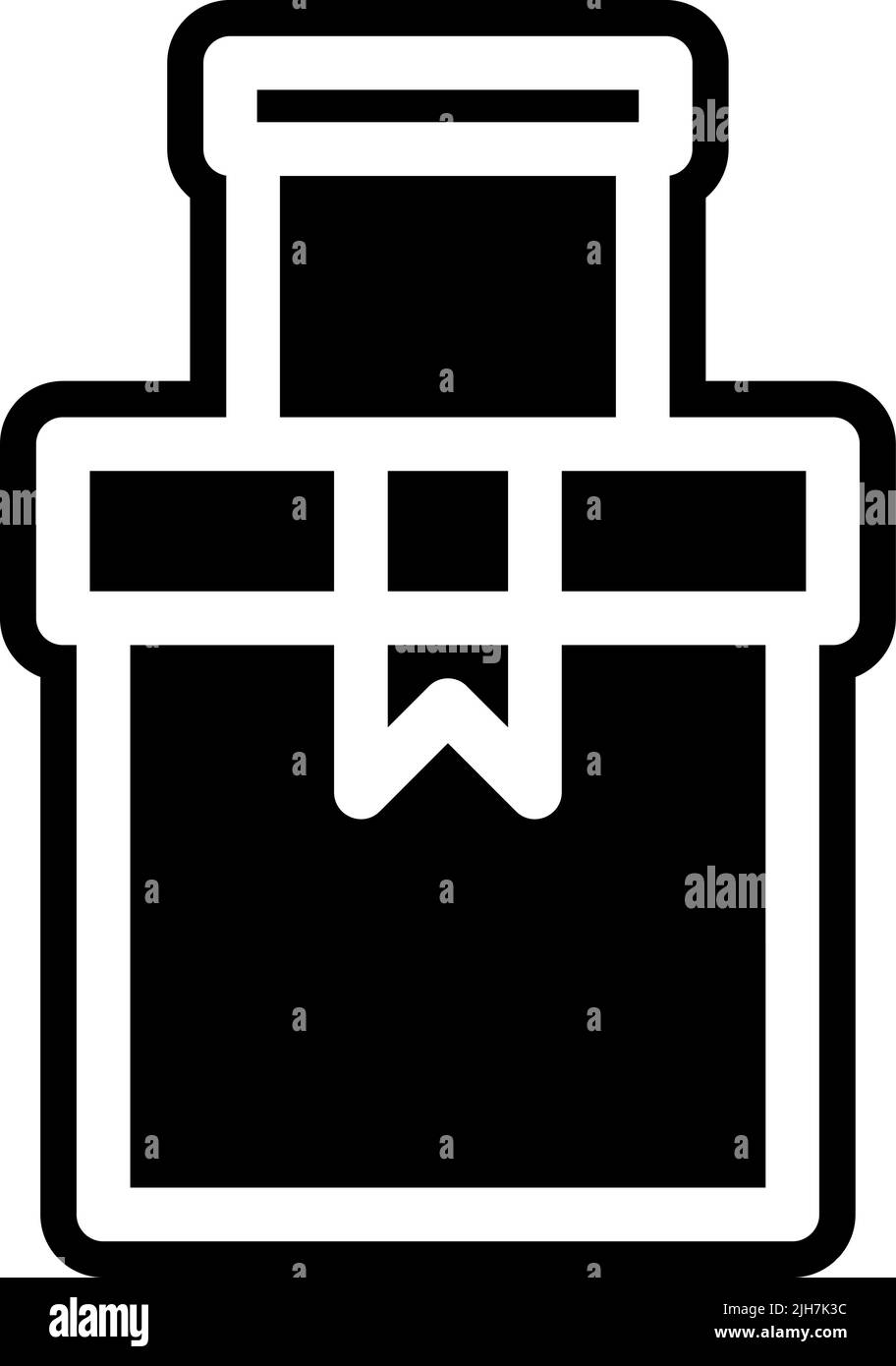 Homeless supplies icon Stock Vector