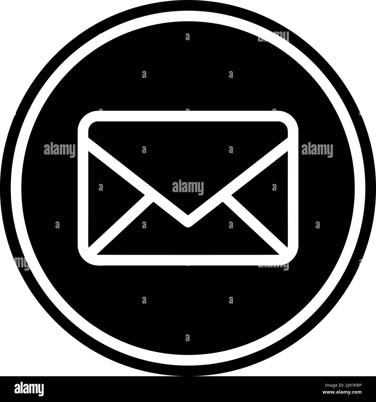 Phone email icon Stock Vector Image & Art - Alamy