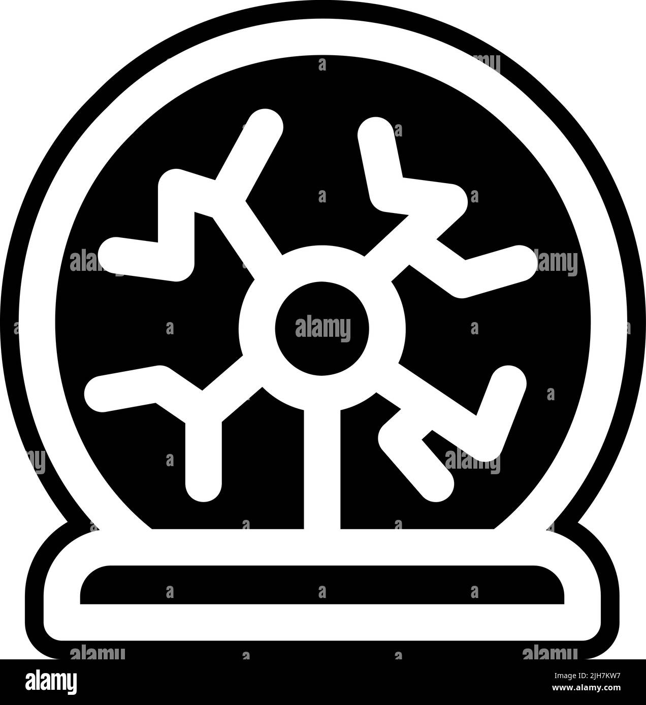 Neuromarketing energy icon Stock Vector