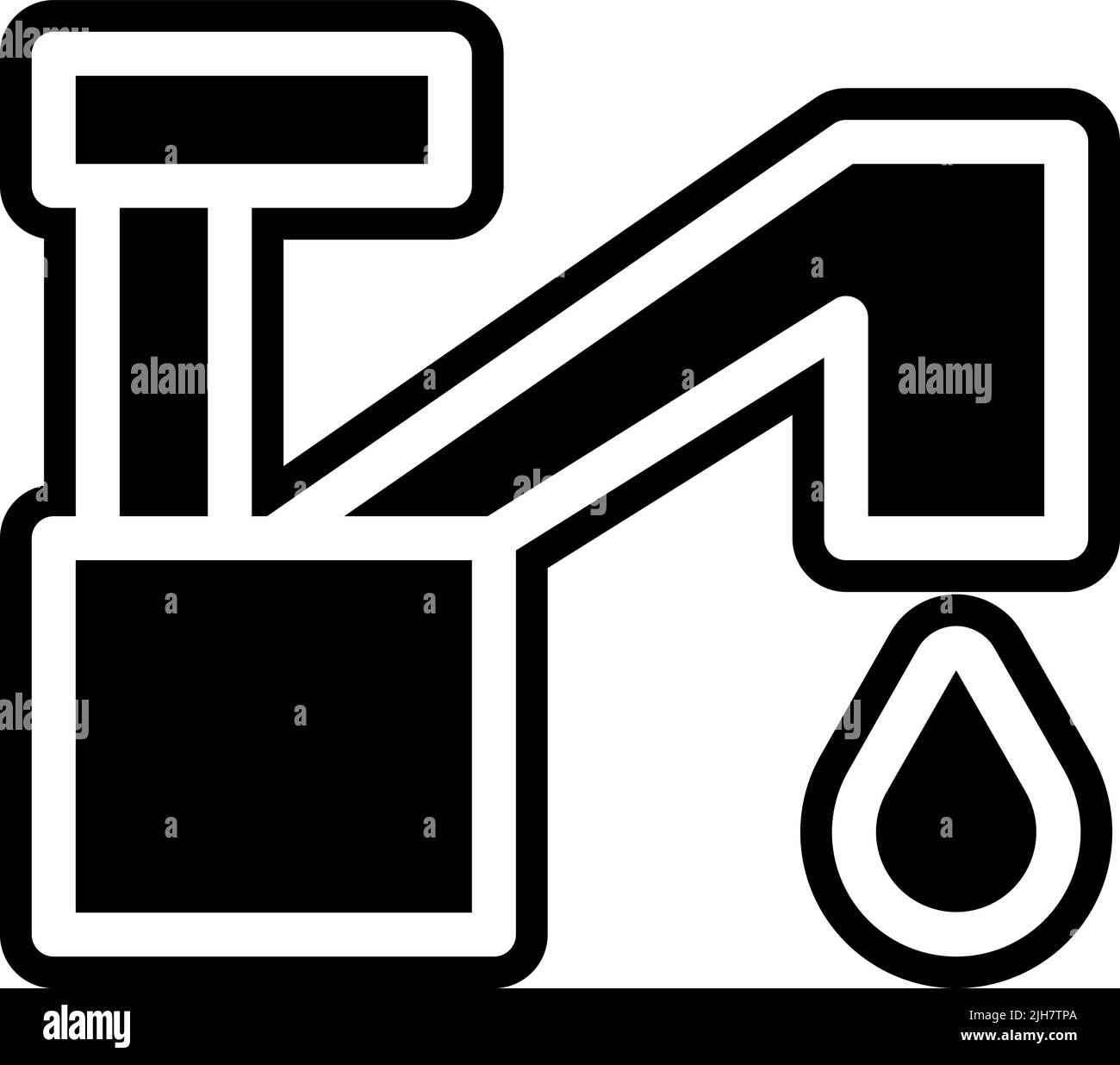 Water faucet water faucet icon Stock Vector Image & Art - Alamy