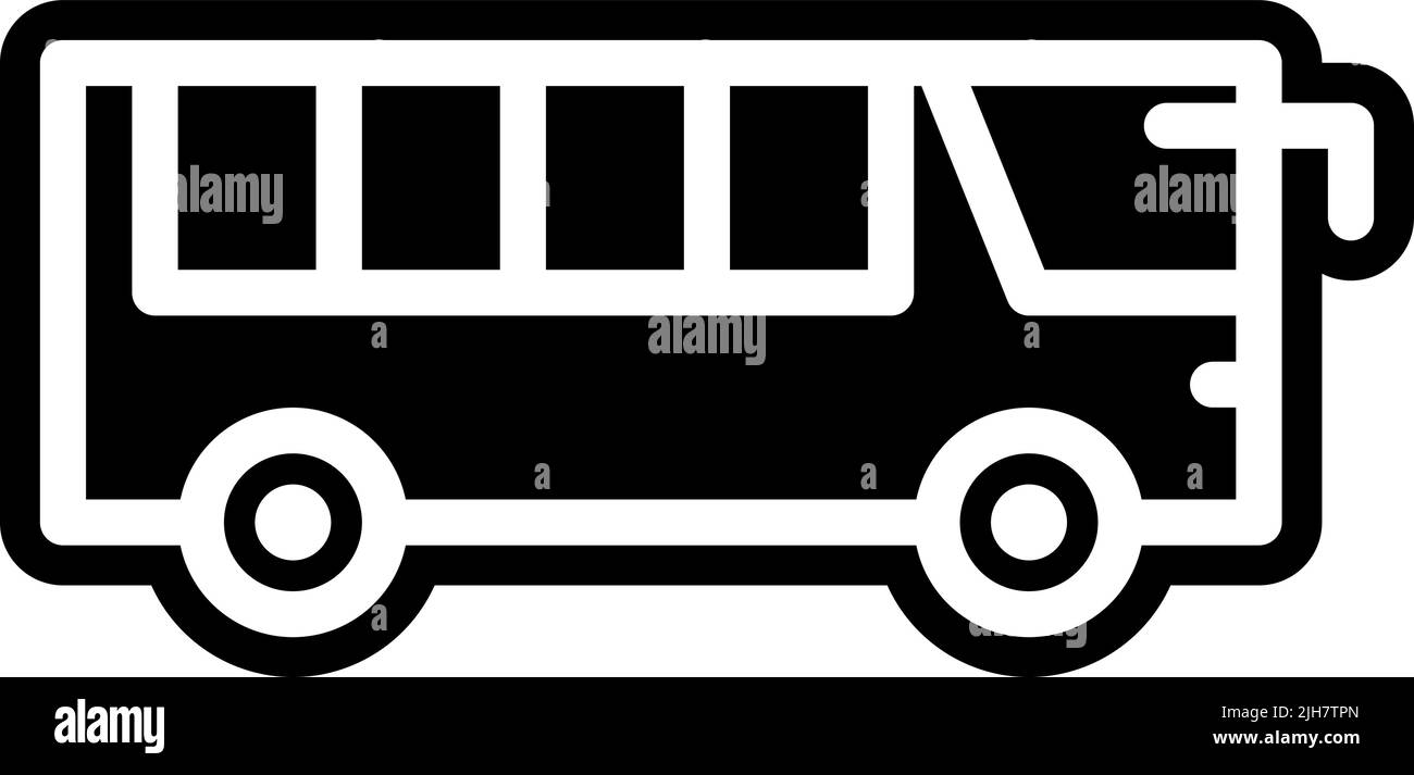 Cartoon bus Black and White Stock Photos & Images - Page 3 - Alamy
