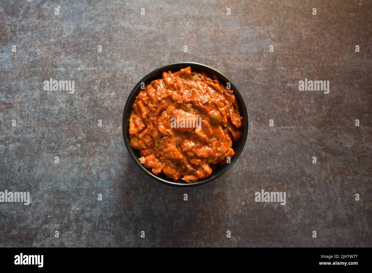 Indian traditional spicy mixed vegetable pickle Stock Photo Alamy