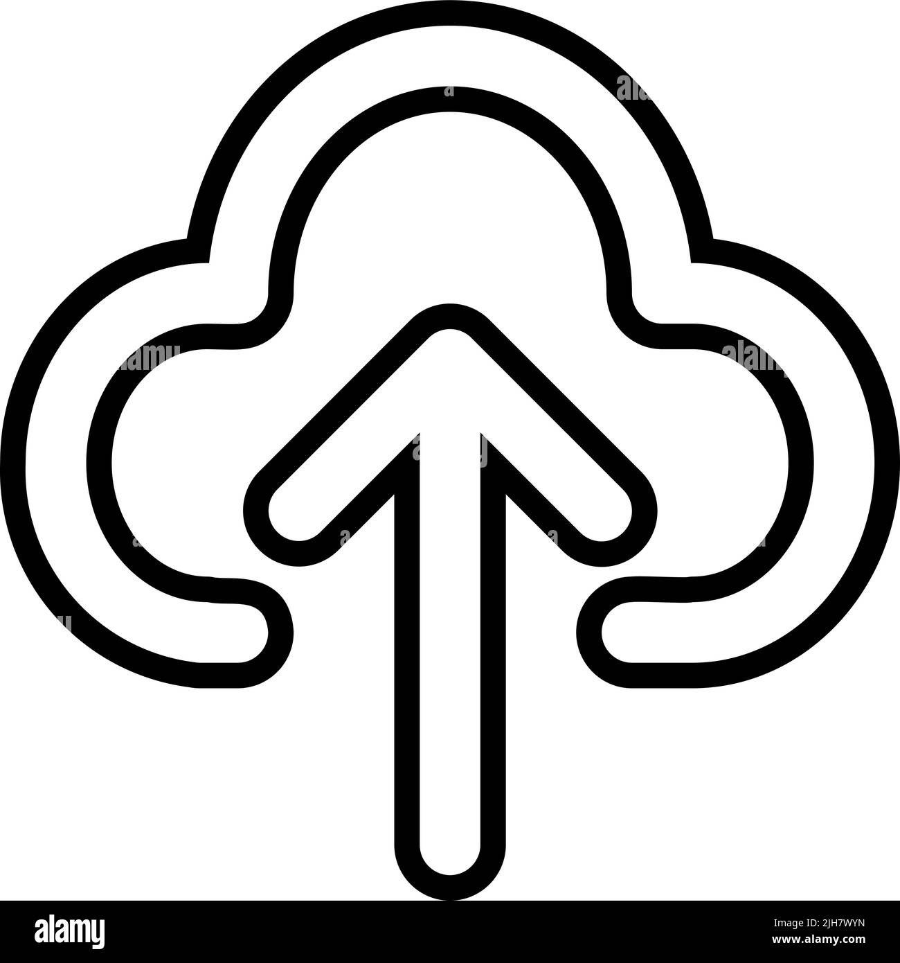 User interface upload icon Stock Vector Image & Art - Alamy