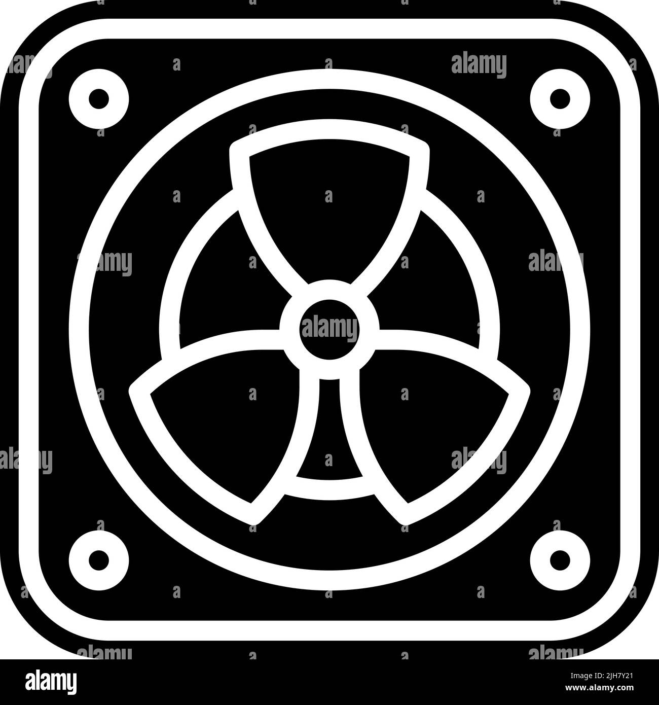 Computer diagnostics fan icon Stock Vector Image & Art Alamy
