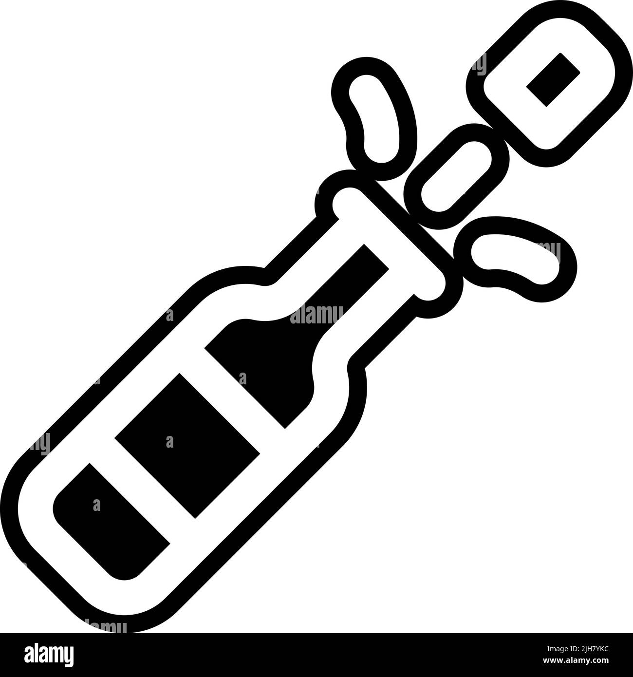 Awards uncork icon Stock Vector Image & Art - Alamy