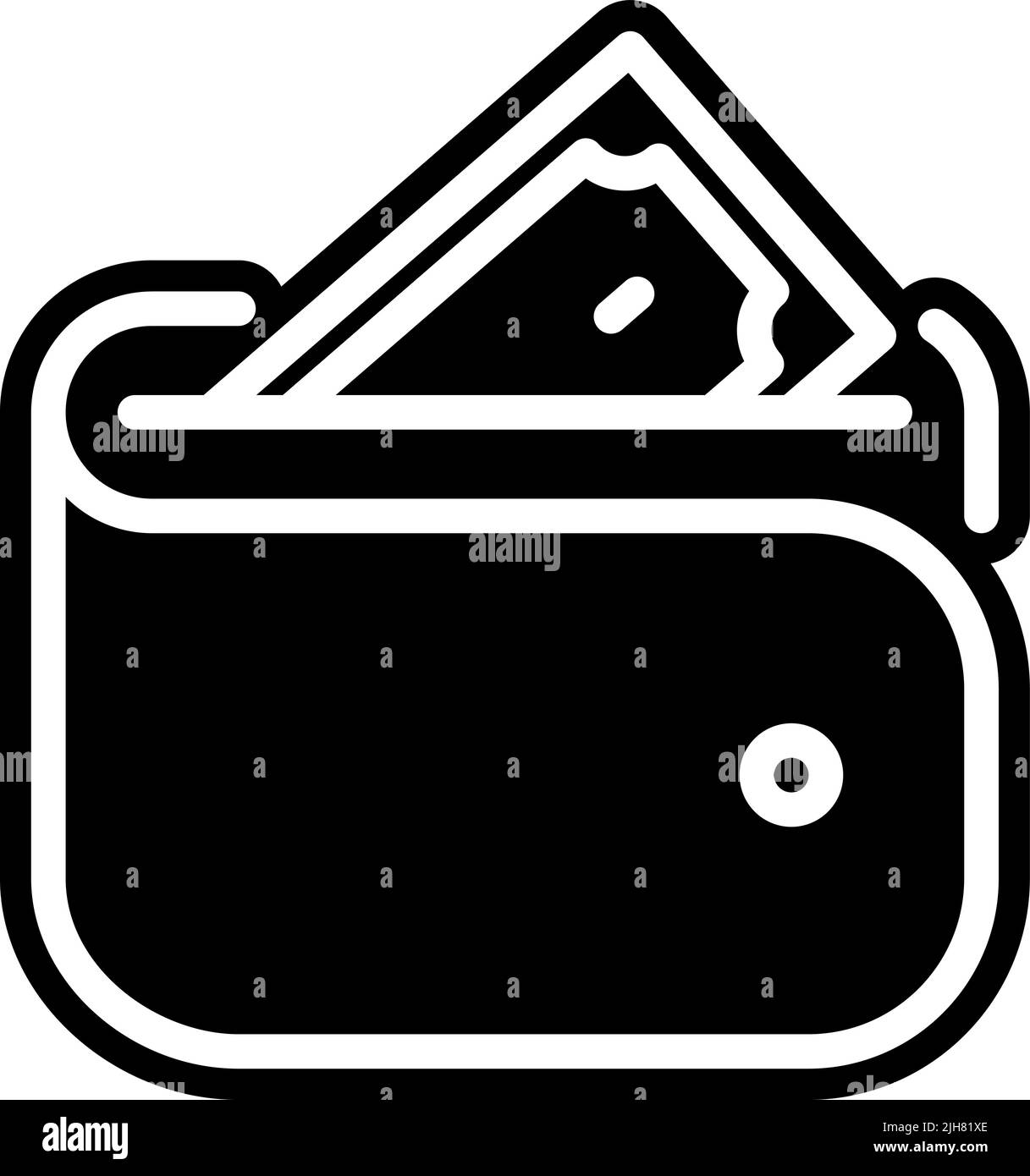 Finance e wallet icon Stock Vector