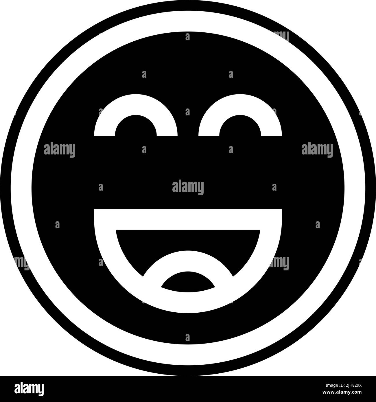 Emojis smiley icon Stock Vector