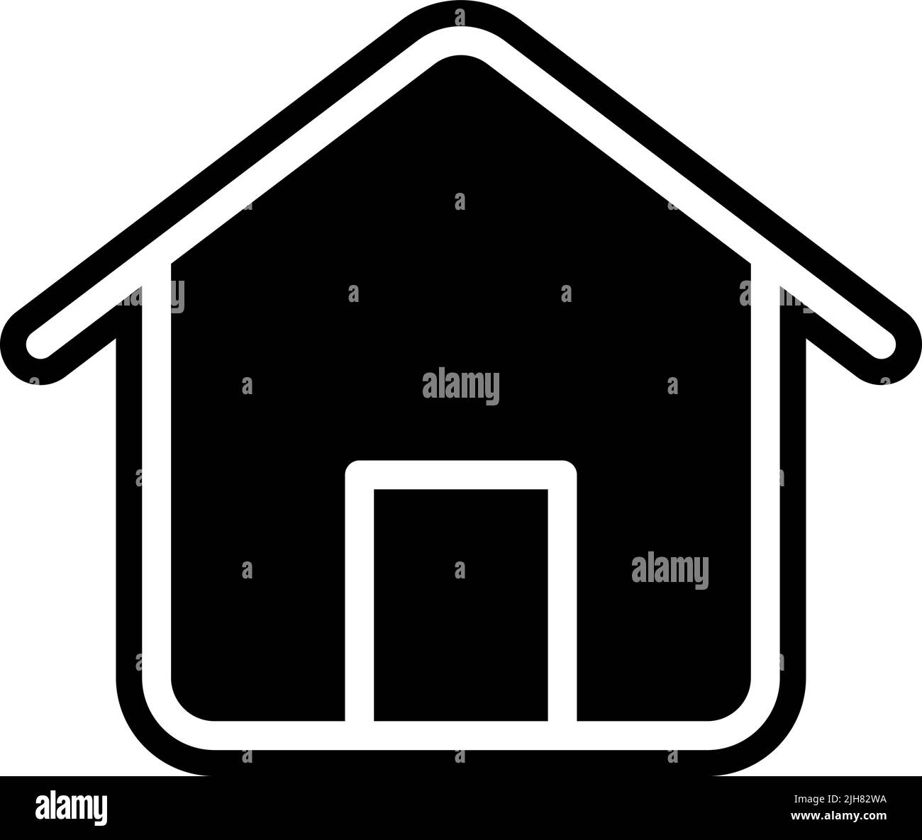 Essential home icon Stock Vector Image & Art - Alamy