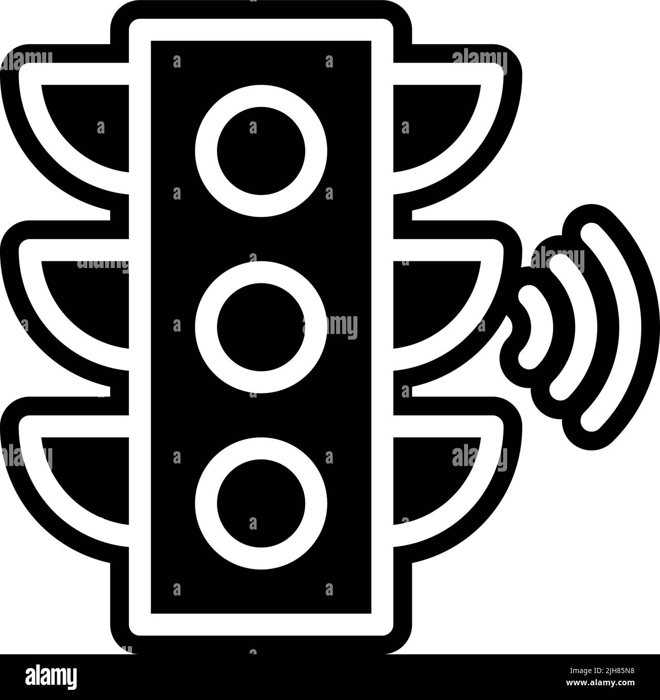 Iiot traffic lights icon Stock Vector Image & Art Alamy