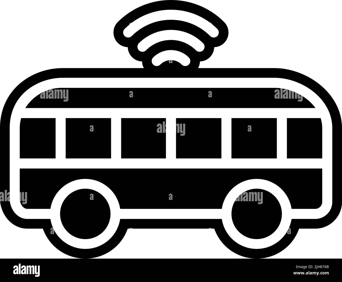 Bus wifi Stock Vector Images - Alamy