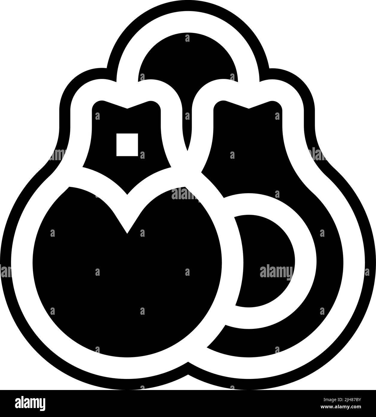 Music instruments castanets icon Stock Vector Image & Art - Alamy