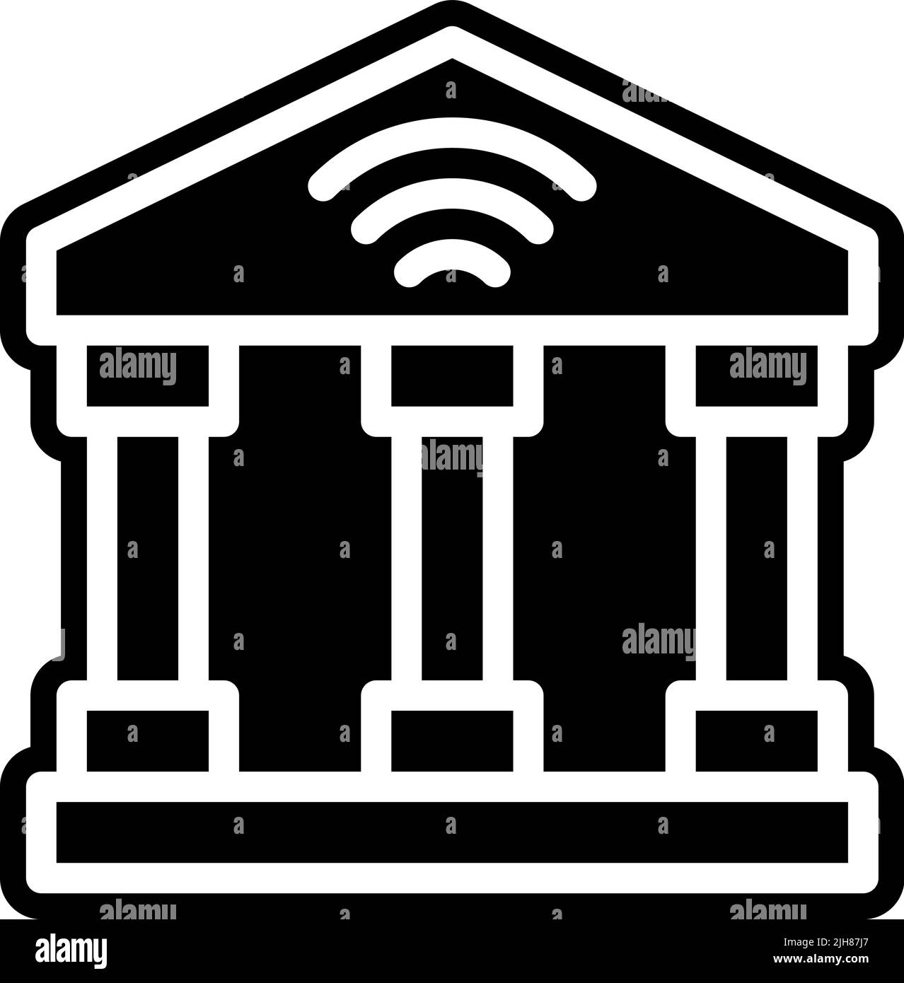 Iiot bank icon Stock Vector Image & Art - Alamy