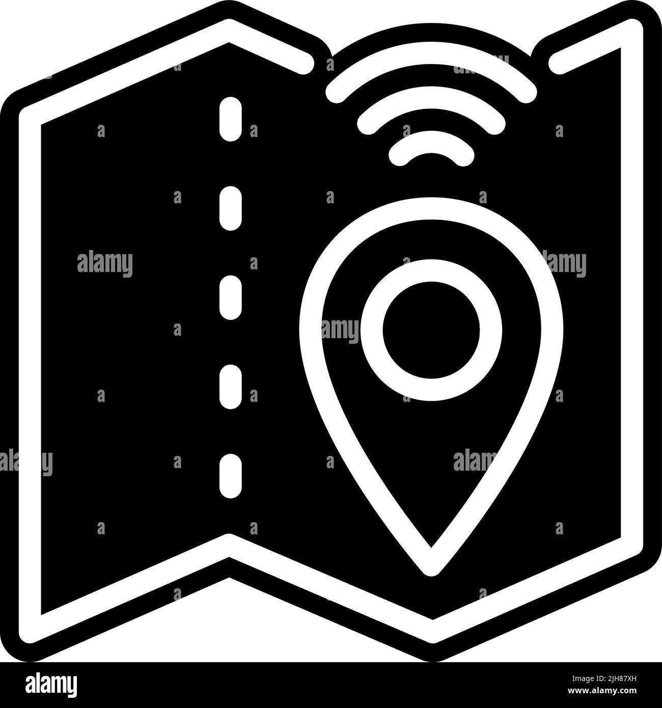 iiot-location-icon-stock-vector-image-art-alamy