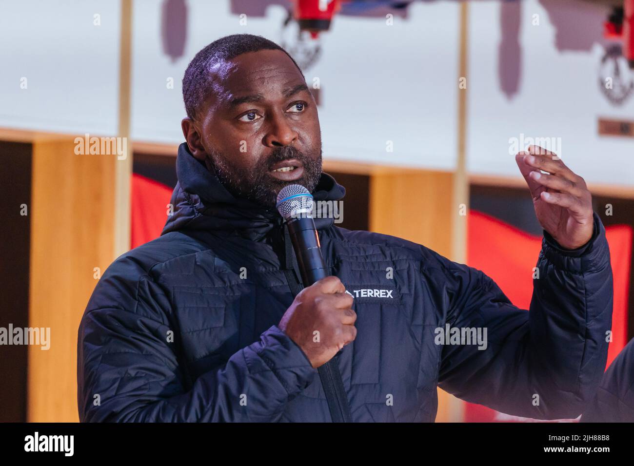 2022 Manchester United Pre season Tour Away Kit Launch Stock Photo 2022-manchester-united-pre-season-tour-away-kit-launch-stock-photo