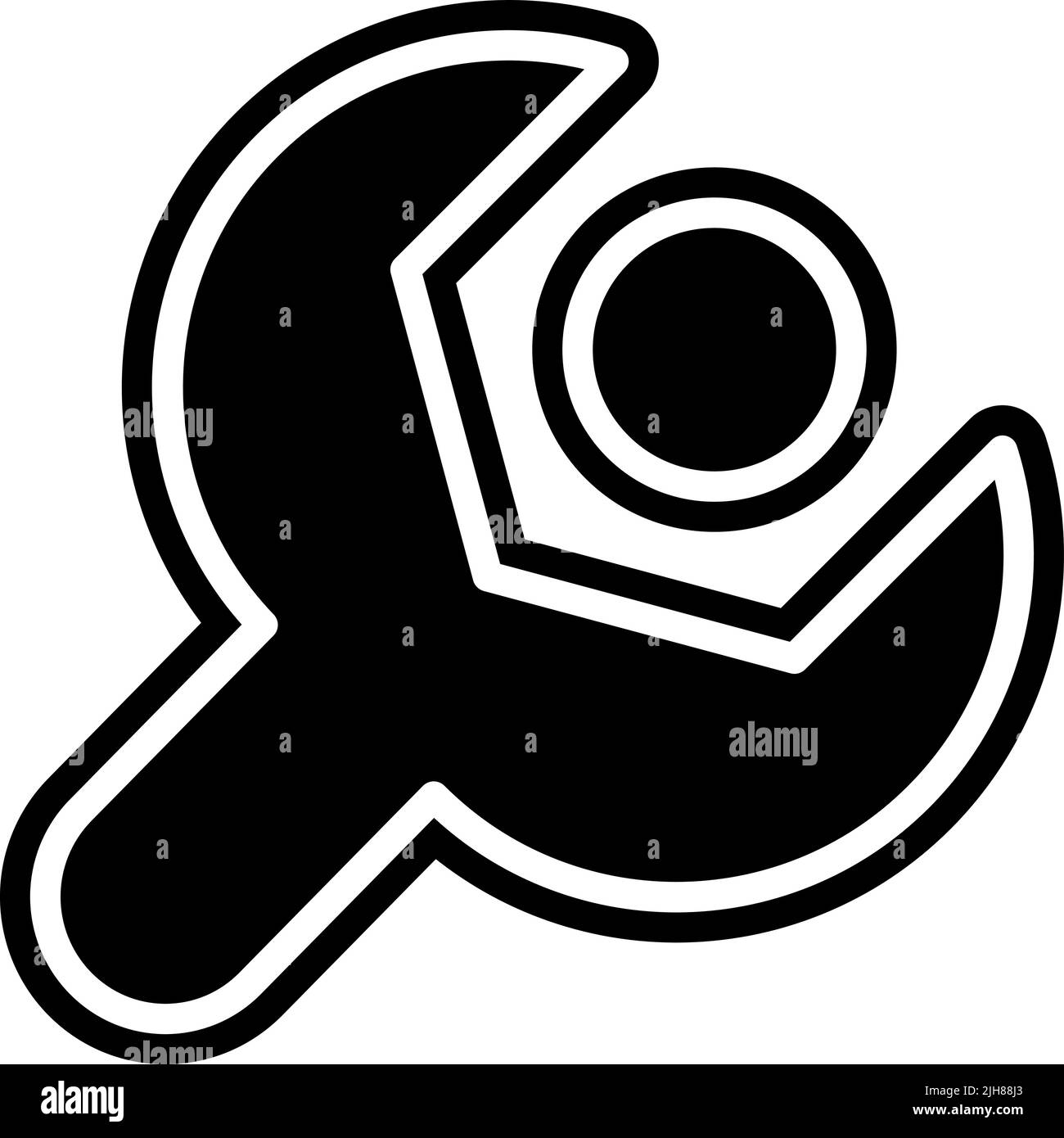 mobile-interface-settings-icon-stock-vector-image-art-alamy