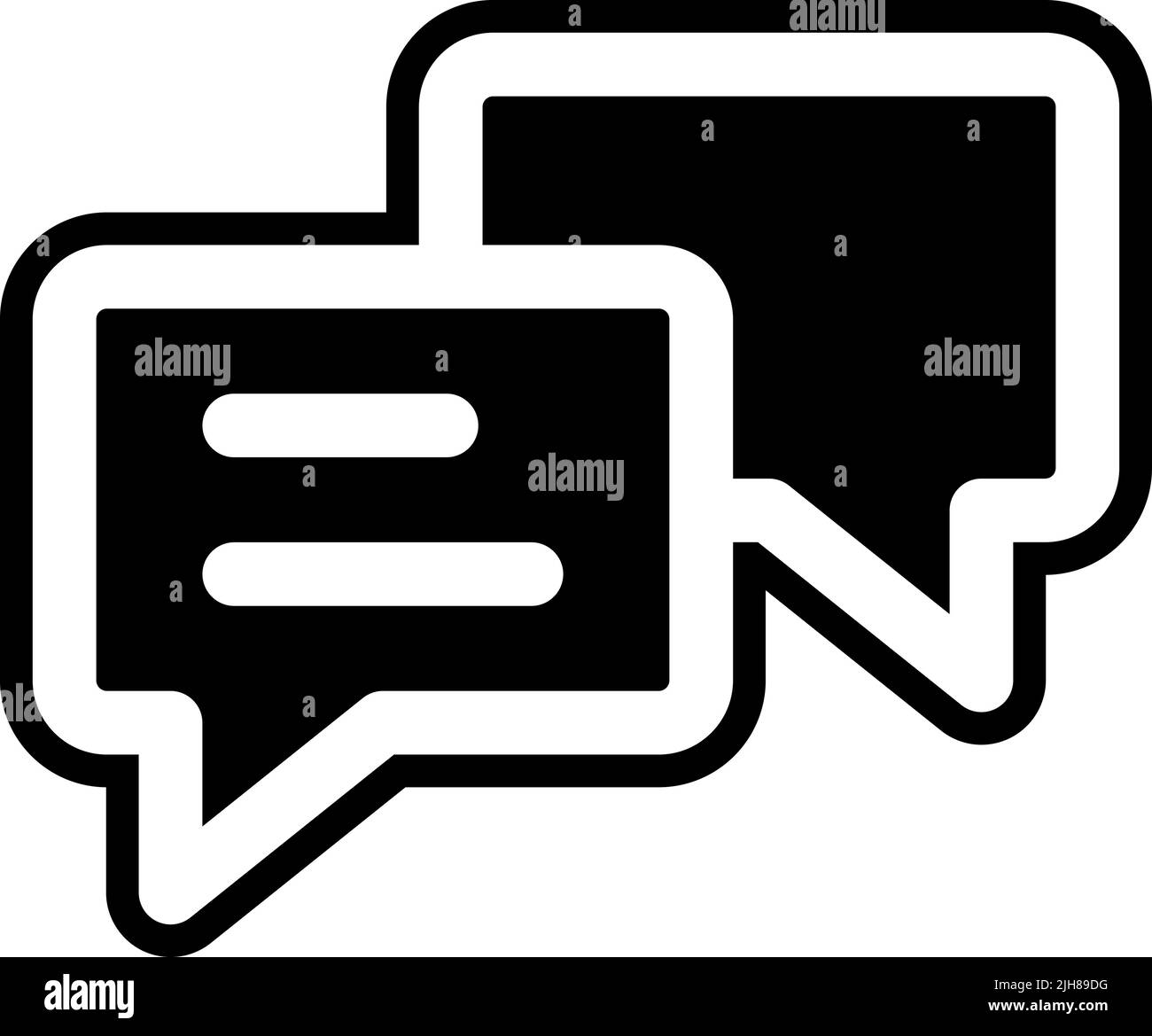 School and online learning chat icon Stock Vector Image & Art - Alamy