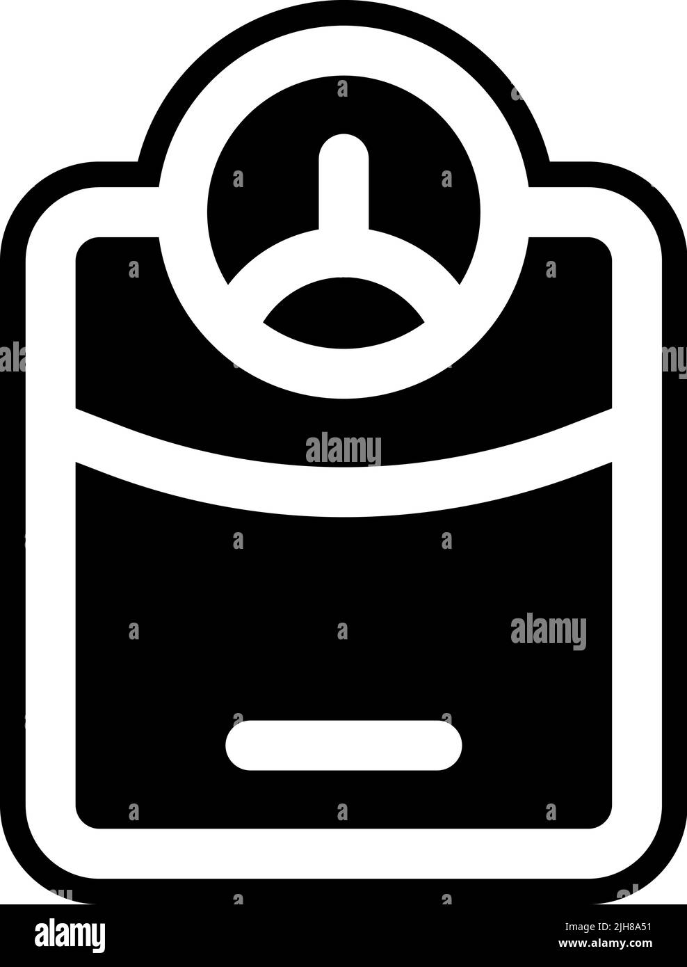 Baby weighing scale Stock Vector Images - Alamy