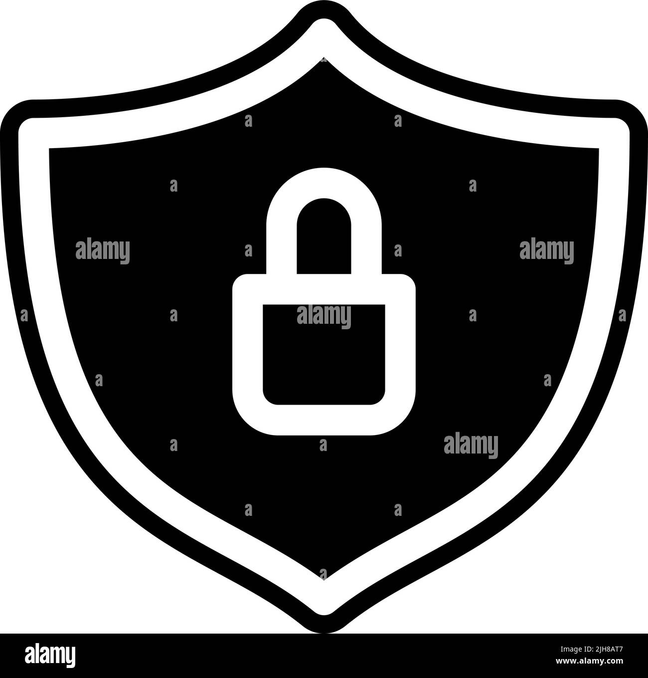 Smarthome protection icon Stock Vector