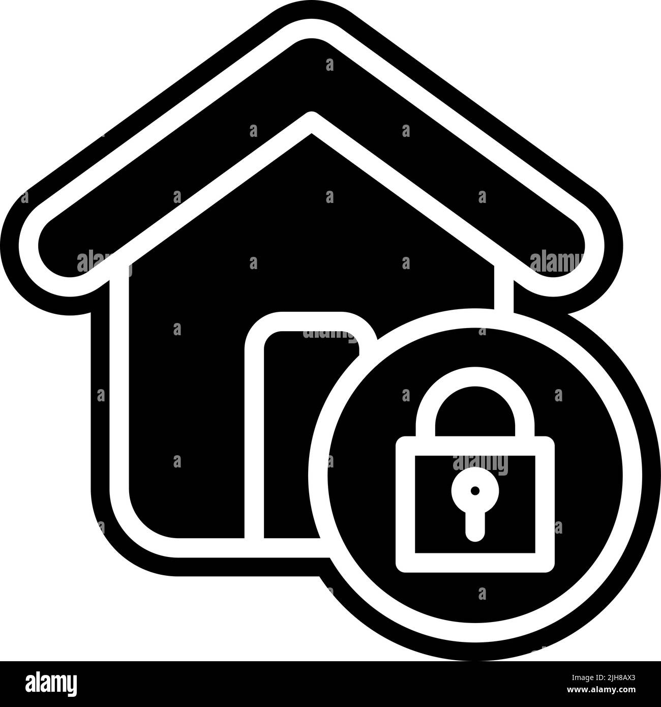 Property management secure icon Stock Vector Image & Art Alamy
