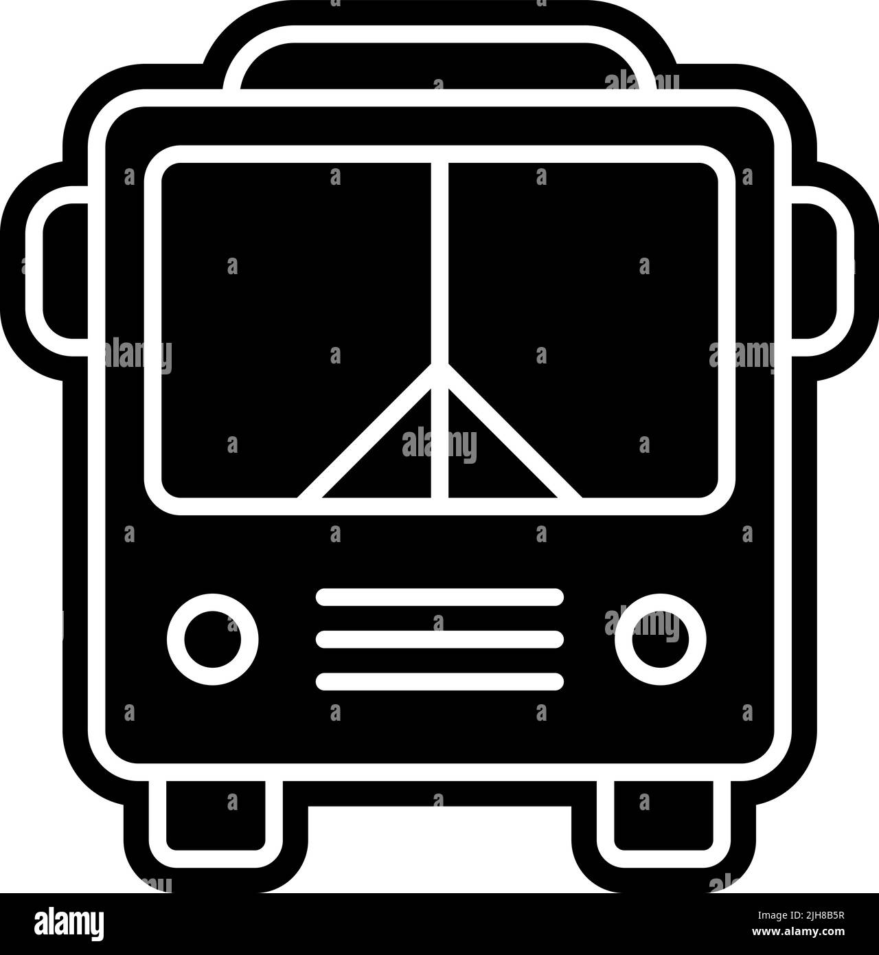 Smart city public transport icon Stock Vector Image & Art Alamy