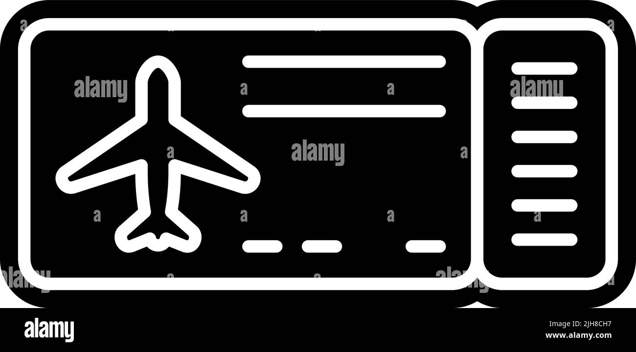 Travel plane ticket icon Stock Vector Image & Art - Alamy